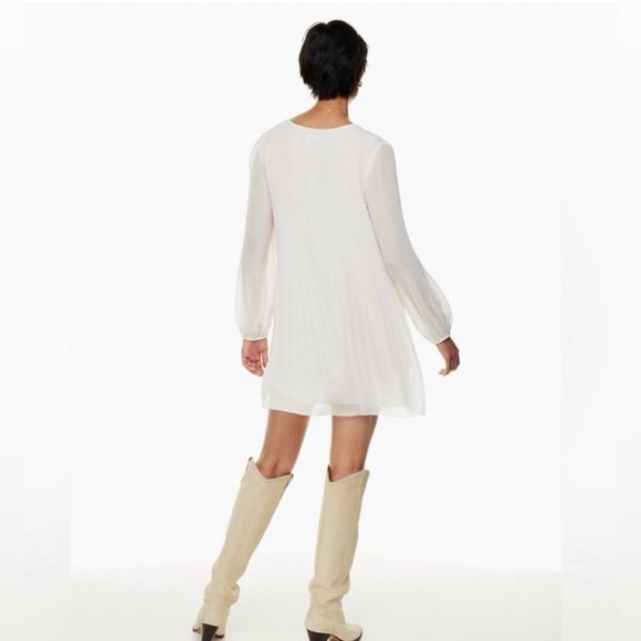 NWT Aritzia Wilfred Prophecy Dress Light Birch XS - Picture 2 of 10